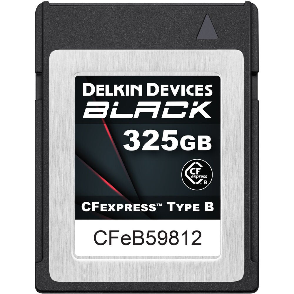 Delkin Devices 325GB BLACK CFexpress Type B Memory Card - cambuy-lives Delkin Devices 325GB BLACK CFexpress Type B Memory Card - cambuy-lives